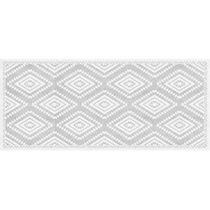 Laroom Vinyl tapijt voor keuken, Marrakech, grijs, 65 x 150 x 0,3 cm