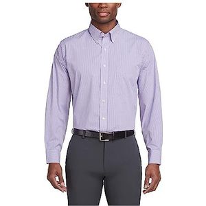 Van Heusen Heren Jurk Shirt, Amethist, M