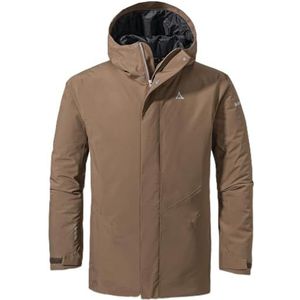 Schöffel Heren Ins Jacket Style Lodos MNS winterjas, zwart, 48