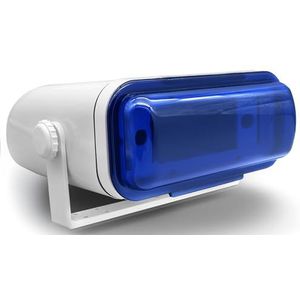 Pyle Marine Stereohoes – Speakerhoes- Radiobescherming- Marine Stereo Cover- Waterbestendige Radiohoes voor Boot met Opklapbare Deur en Neopreen Pakking