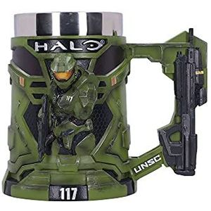 Nemesis Now Halo Master Chief Tankard 15,5cm, Groen