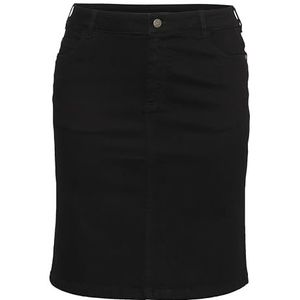 Kaffe Curve KCjolie Denim Skirt Dames Rok - Maat 46
