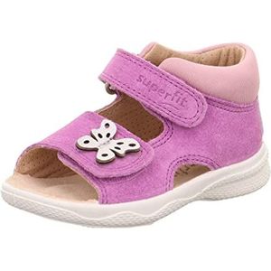 Superfit Jongens Meisjes Polly Sandalen, PURPLE 8500, 19 EU, Lila 8500, 19 EU