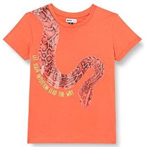 Tuc Tuc Boys-Save Our Species T-shirt, oranje, regular voor kinderen