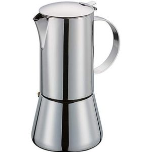 Cilio 342055 Manueel Koffiezetapparaat Mokka Pot Roestvrij Staal - Espresso pot - Grijs