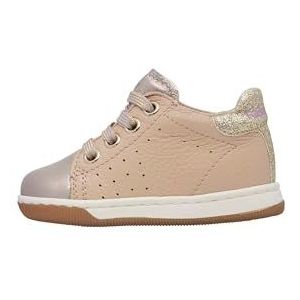 Falcotto Sneakers van leer en glitter, Poeder Roze, 21