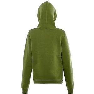 Mymo Athlsr Modieuze trui hoodie voor dames polyester militair maat S, Militair, S