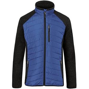 Kübler Hybrid Jacket met gebreide fleece, kbl.blauw/donkergrijs, 3XL