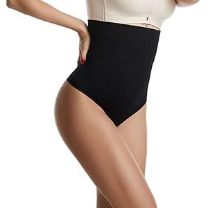 CM-Kid Vormend ondergoed Thigh Shapewear dames, Zwart, 3XL/4XL