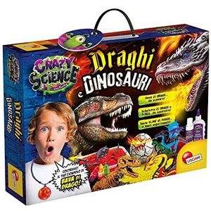 Lisciani Giochi - Crazy Science draak en dinosaurus, kleur, 89390