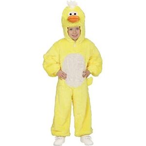 Duck in Soft Plush"" (jumpsuit met capuchon met masker) - (98 cm / 1-2 jaar)