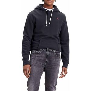 Levi's New Original Sweatshirt Hoodie Mannen, Mineral Black, XL