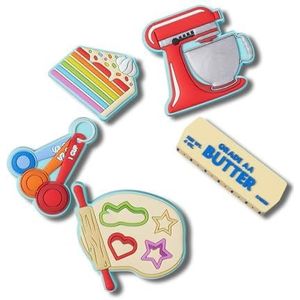 Crocs 5-pack Food Jibbitz Shoe Charms, Wake And Bake