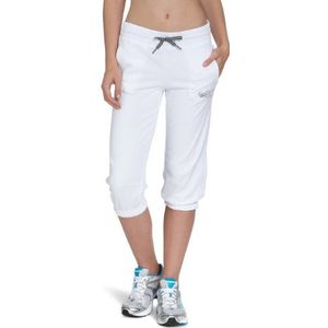 ESPRIT Sports Dames Capri Broek, F88522, wit (white 100), 36
