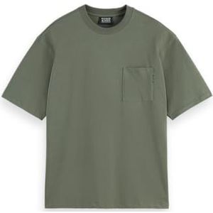 SCOTCH & SODA Shirt 'Seasonal Core'  pastelgroen