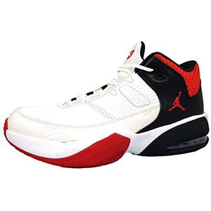 Nike Jordan Max Aura 3, Herensneaker, Wit/University Red-Black, 45,5 EU