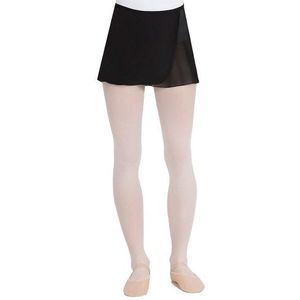 Capezio Chiffon Wrap balletrok voor dames, wit, S petite