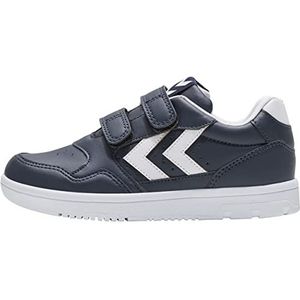 hummel Camden Jr Sneakers voor kinderen, uniseks, Donkerblauw, 27 EU