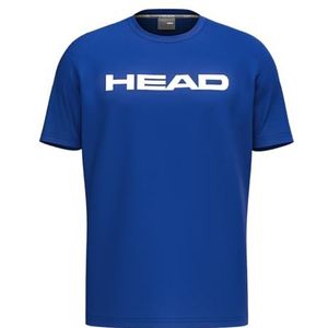 HEAD - Club Original Tee - Tennisshirt - Royal - Katoen/Polyester/Elastaan