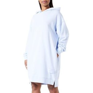 Replay Dames regular fit sweatshirt jurk met capuchon, 667 Bright perihoek, XXS