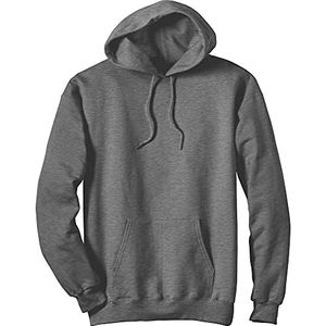 Hanes Ultieme katoenen zwaargewicht pullover hoodie sweatshirt voor heren, zwaargewicht, Houtskool Hei, M