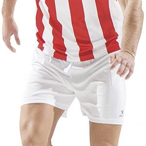 Asioka - Korte technische sportbroek, uniseks, volwassenen, 90/08 S, wit