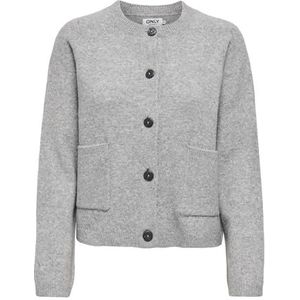 Only - Onlpiemonte - Vest - Donkergrijs - Dames