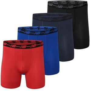 New Balance - Boxershorts - Zwart - 4 Pack - Performance No Fly
