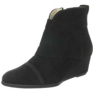 Hassia Turin, breedte H 4-306842-01000 dames klassieke halfhoge laarzen & enkellaarsjes, zwart zwart 0100, 40 EU Breed