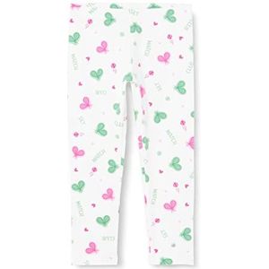 United Colors of Benetton Meisjes vormende legging, bianco a fantasia 66y, 18 Maanden