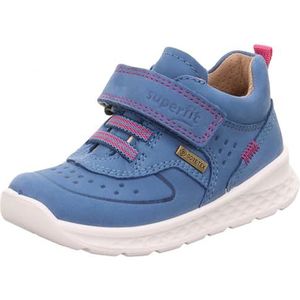 Superfit Breeze Gore-tex loopschoenen voor meisjes, blauw roze 8040, 28 EU Weit