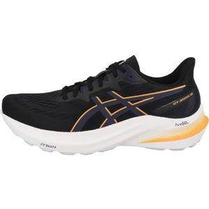 ASICS Heren loopschoenen GT-2000 12, Black Fellow Yellow, 39.5 EU