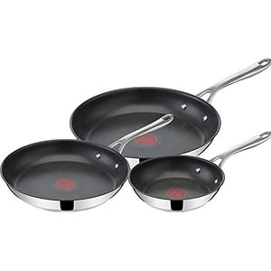 Tefal Jamie Oliver Cooks Direct On pannenset - 3 stuks