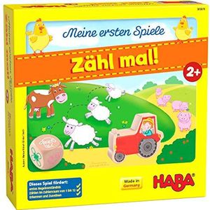 HABA 305878 – My Very First Games – Count' em up! An Animal Themed Numbers Game for Ages 2+ and Up, English Instructions (Made in Germany)