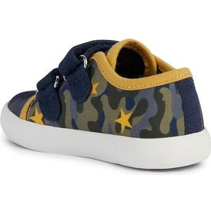Geox Baby Jongens B GISLI Boy B Sneaker, Navy/Ochre, 23 EU, Navy Oker, 23 EU
