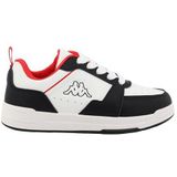 Supremo - Kappa 95k0603001 sneakers voor meisjes, zwart-wit-rood., 29 EU