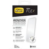 OtterBox Alpha Flex-screenprotector voor Samsung Galaxy S23+, ultrasterke bescherming tegen scheuren en schilfers, breukvast, antimicrobiële bescherming