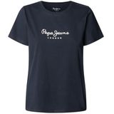 Pepe Jeans - PL5000041 - T-shirt - Roze - Katoen - Korte Mouwen