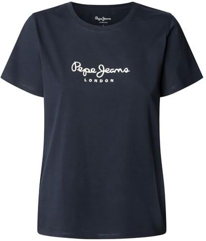 Pepe Jeans - PL5000041 - T-shirt - Roze - Katoen - Korte Mouwen