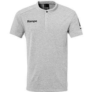 Kempa Status T-shirt grijs melange 3XL