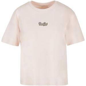 Miss Tee - Mst021-Badgirl - T-shirt - Roze