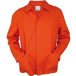 Carson Classic Workwear werkjas van puur katoen 48 oranje