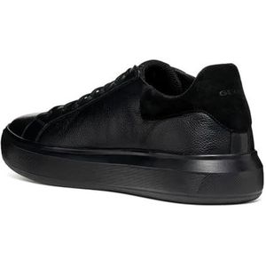 Geox U DEIVEN D Sneakers voor heren, zwart, 44 EU, zwart, 44 EU
