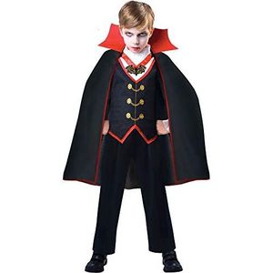 amscan 9904769 Count Boy Dracula kostuum - leeftijd 8-10 jaar- 1 pc