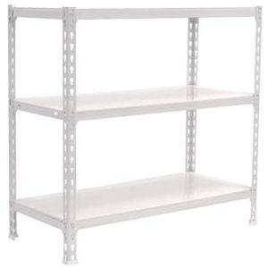 Simonrack Simonclick metalen rek zonder schroeven Mini 3/300 1000 wit/wit