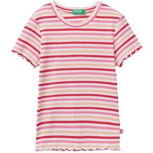 United Colors of Benetton T-shirt voor meisjes en meisjes, meerkleurig 970, 122