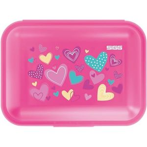 SIGG Viva Lunchbox voor kinderen, 1 liter, vederlicht, vaatwasmachinebestendig, magnetronbestendig, BPA-vrij, ideaal voor school, roze, 1 liter