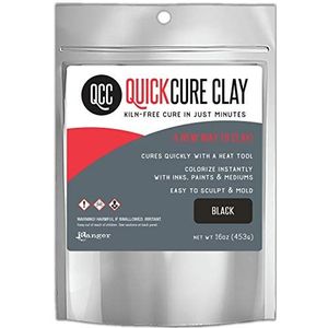 RANGER INDUSTRIES Quick Cure Clay 16oz Zwart, One Size