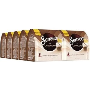 Senseo Cappuccino, 8 Koffiepads, 10 stuks (10 x 92 g)