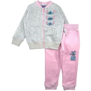 Lilo & Stitch joggingpak, comfortabele en stijlvolle sportkleding, leuk design voor kinderen, Grijs, Eén maat